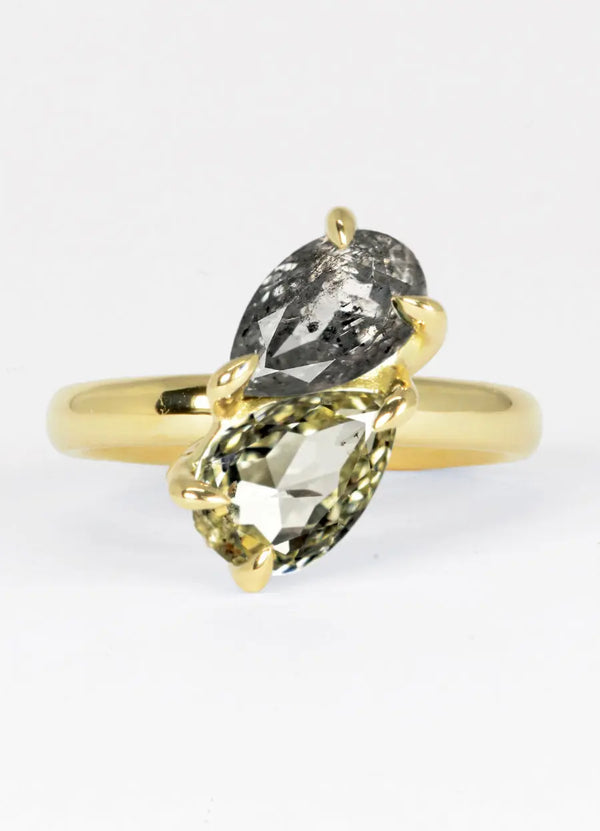 Custom Toi et Moi Engagement Rings James Newman Jewellery