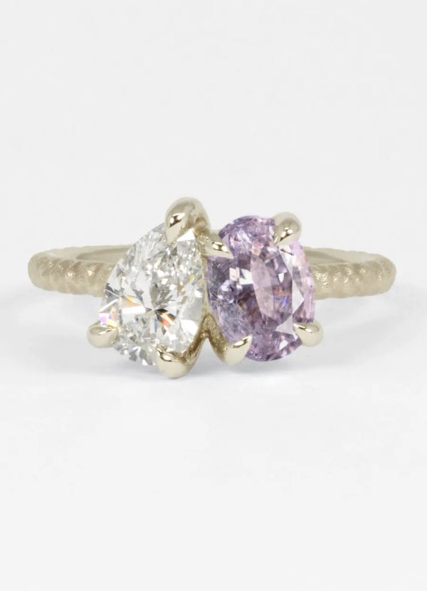 Custom Toi et Moi Engagement Rings James Newman Jewellery