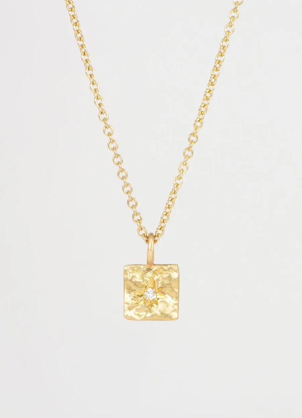 Dainty Star Set Diamond Flux Necklace James Newman Jewellery