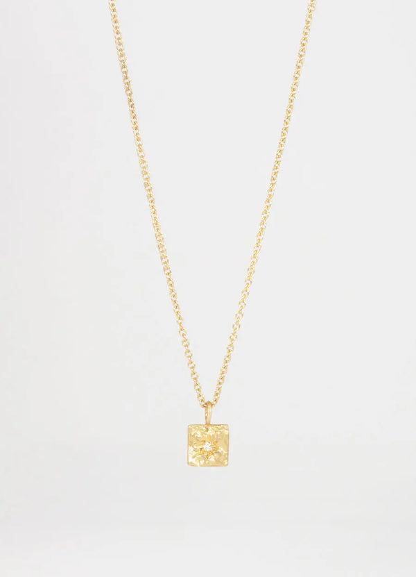 Dainty Star Set Diamond Flux Necklace James Newman Jewellery